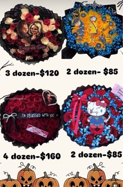 Spooky bouquets! 💐