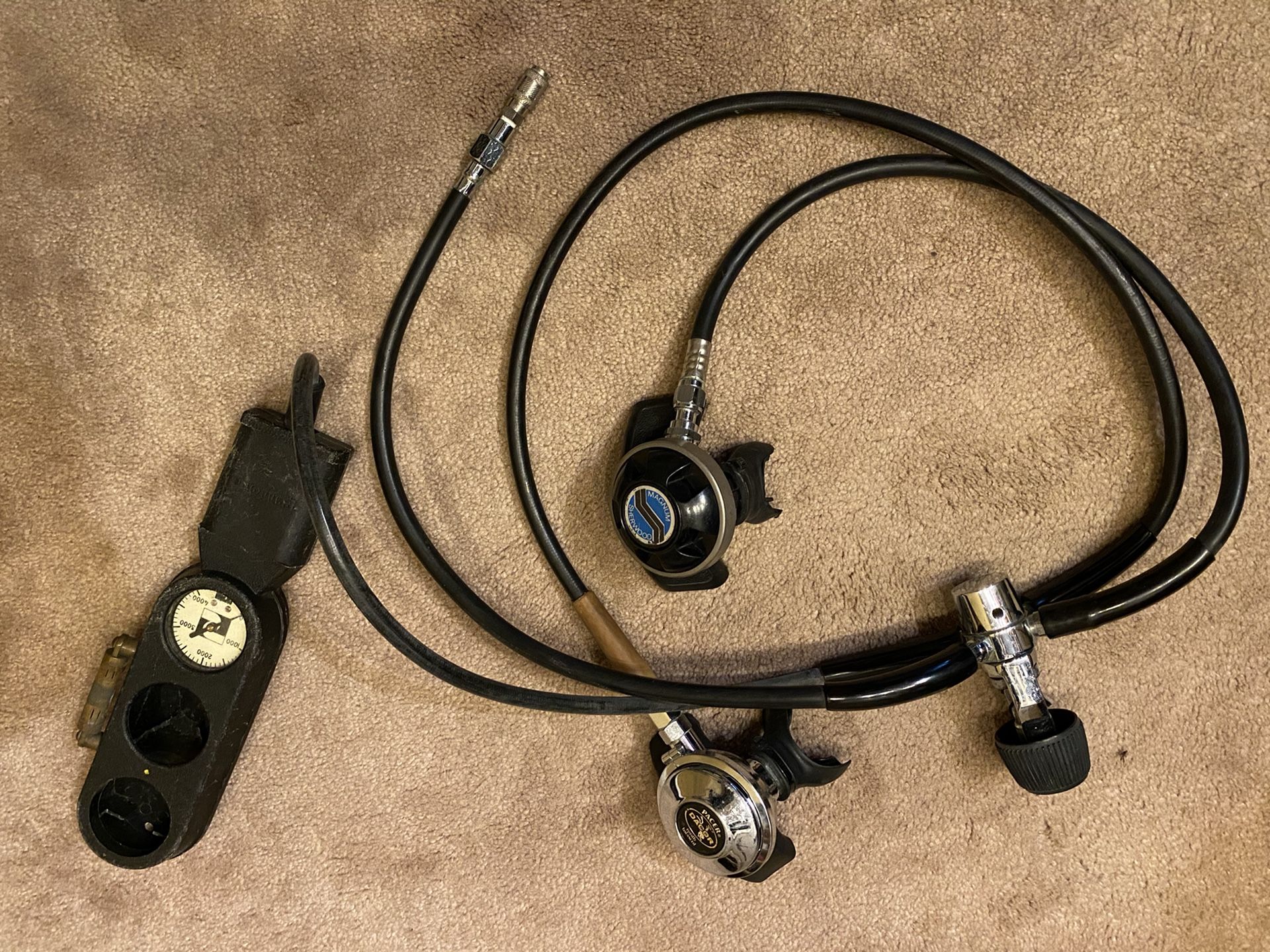 air tank hose with nozzles