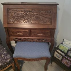 Antique  Wood desk $300