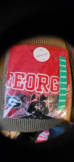 Brand New Officially. Licensed Georgia Bulldogs.T-Shirts Some With Star Wars Memorabilia On Front