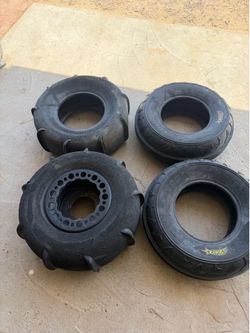 Paddles for 12” Rims-front are brand new-For Quads or UTV-Rear & Front are 12”-I’m 15 minutes from the Outlet Mall-Come over and test it out-Thanks Fo