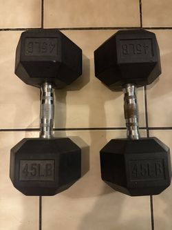 45lb Dumbbells 