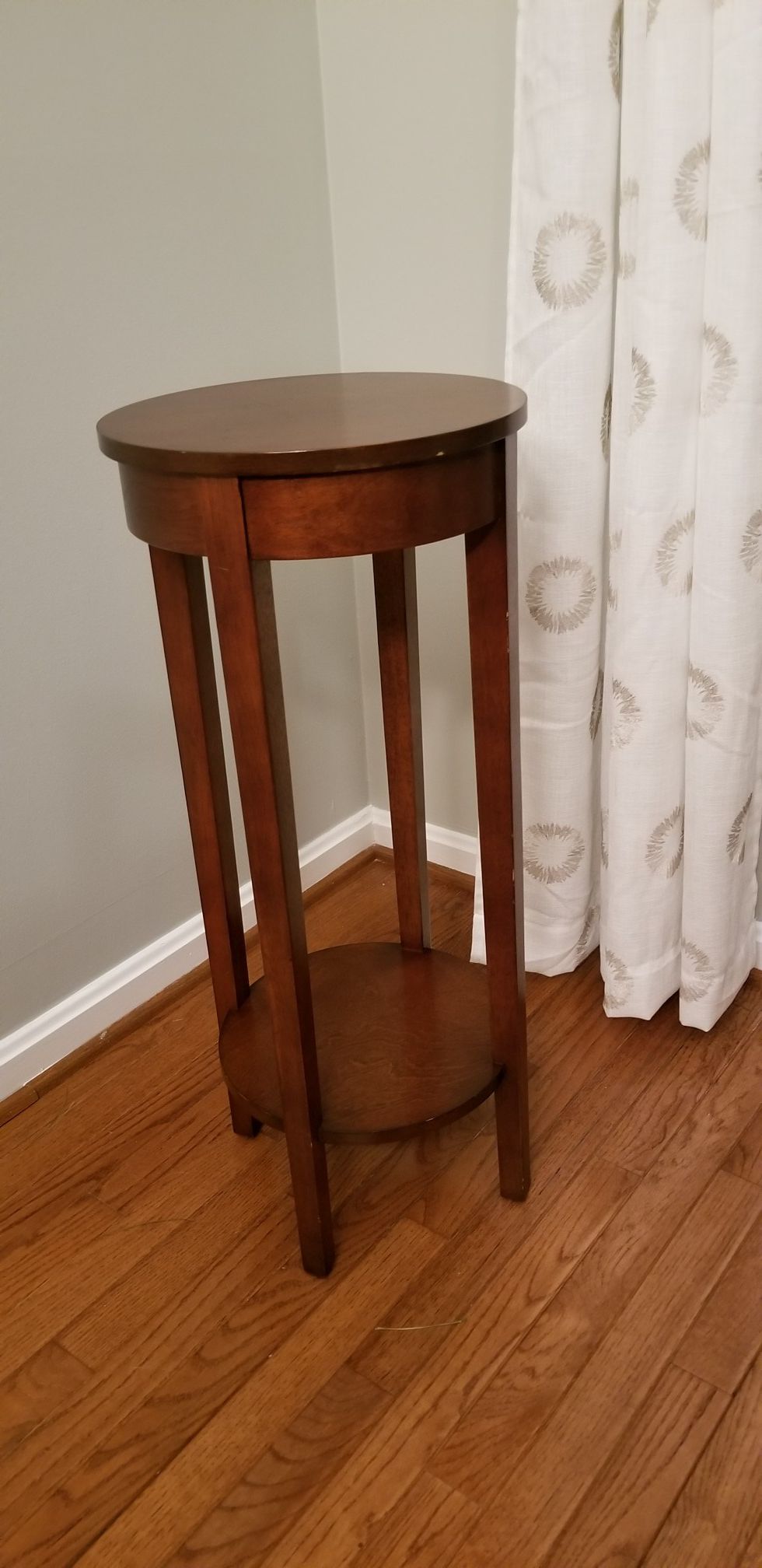 Wood accent table