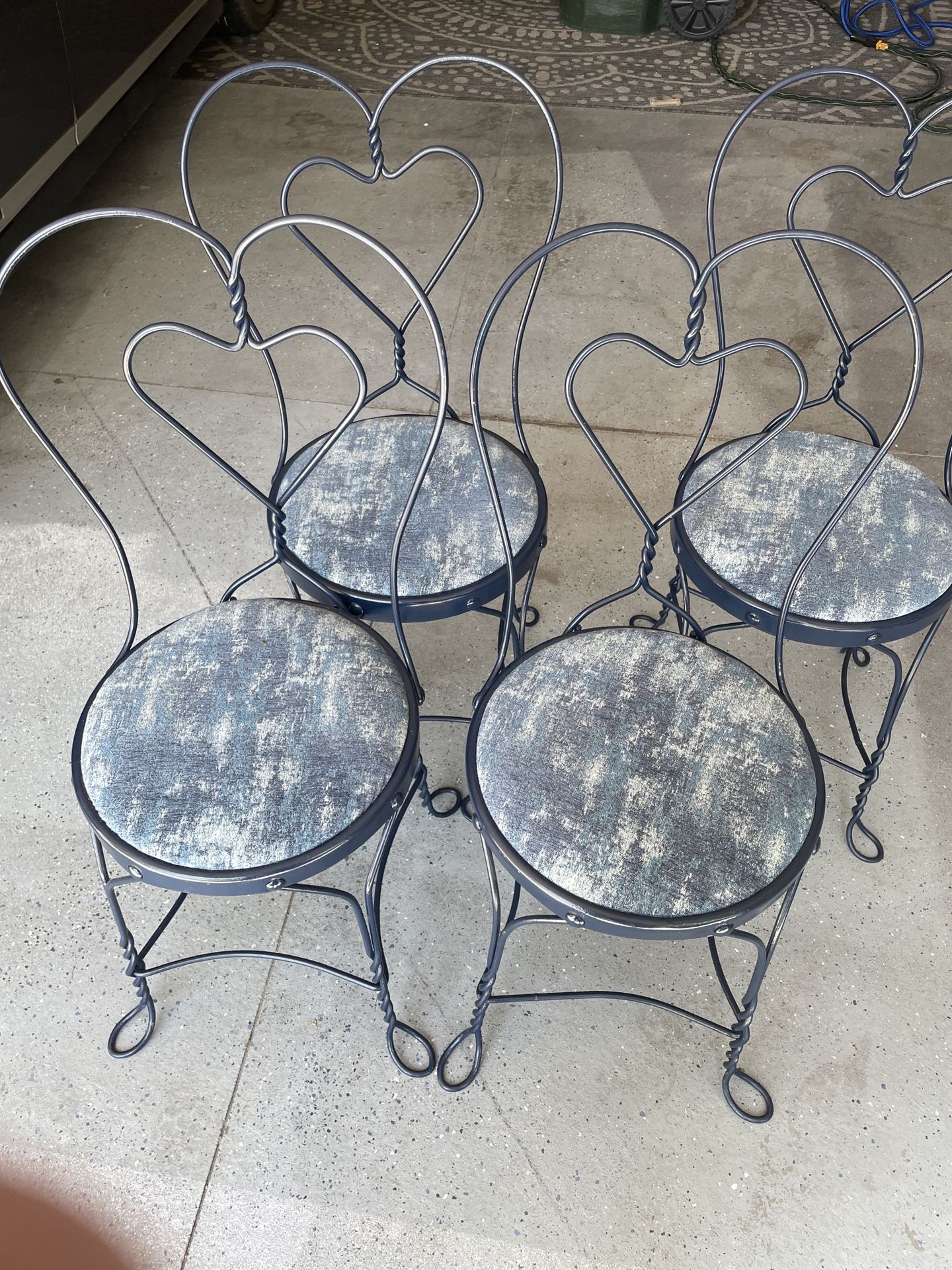Vintage Ice Cream Style Chairs  