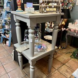 Beige Matching End Tables 