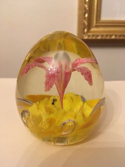 Flower Paperweight