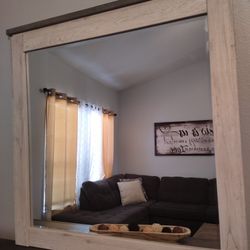 Very Rare Farmhouse Mirror 