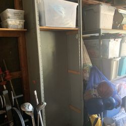 Tall Metal Shelving Unit