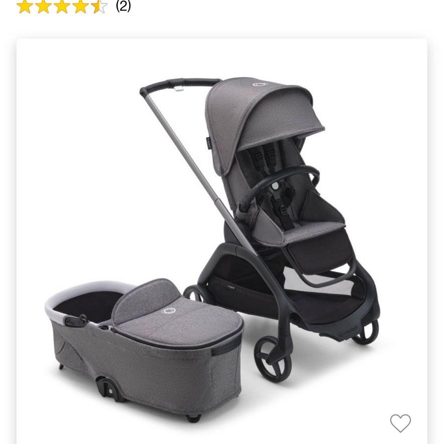 Bugaboo Dragonfly Stroller and Bassinet Complete