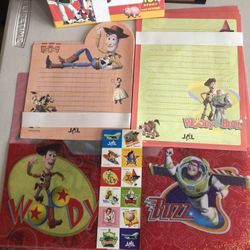 Jal 2004 Toy Story Letter Package 5 Pc