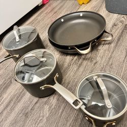 5 Calphalon Pans/Pots 