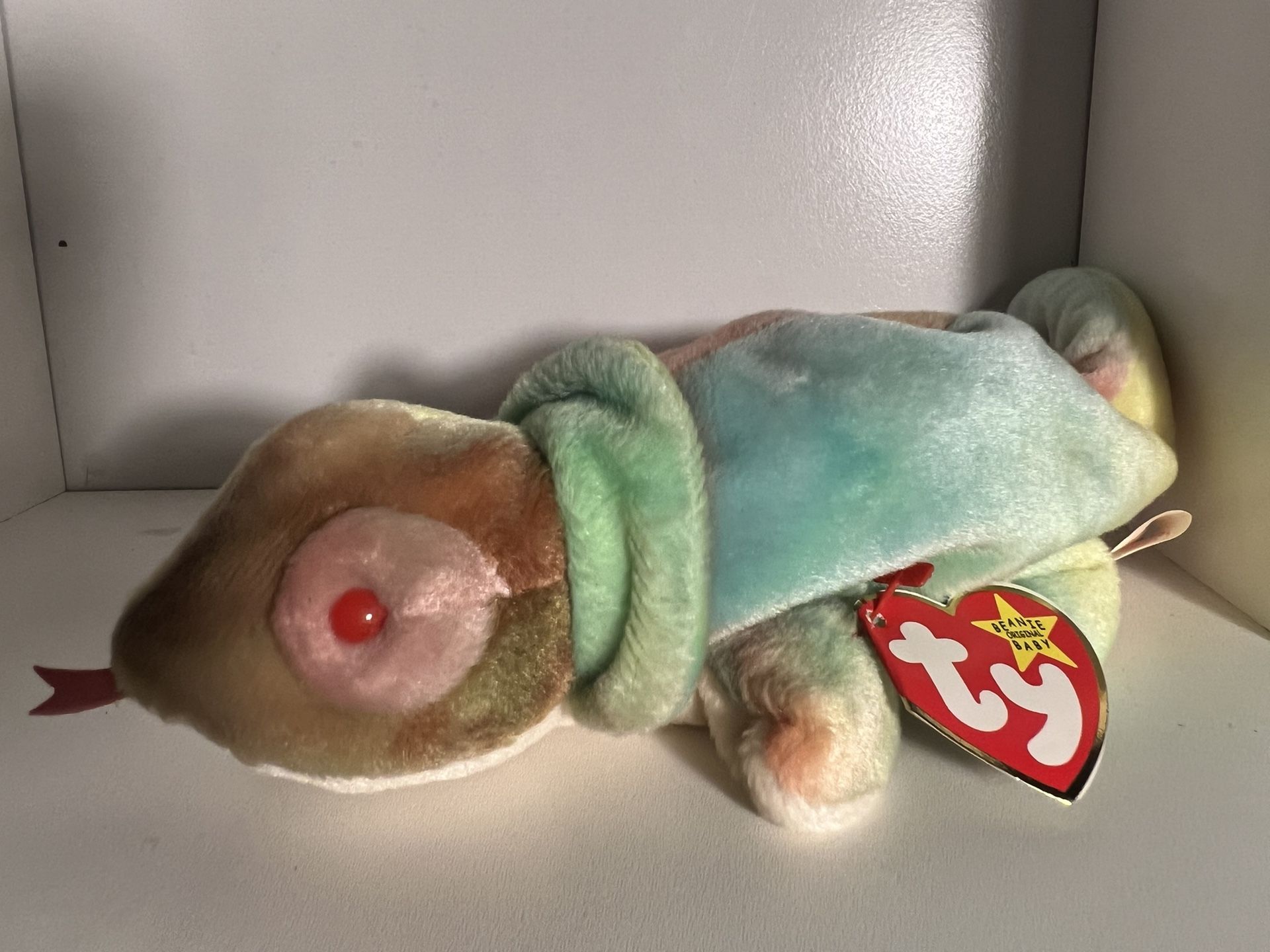 Ty Beanie Baby The Chameleon Iguana Lizard 1997 