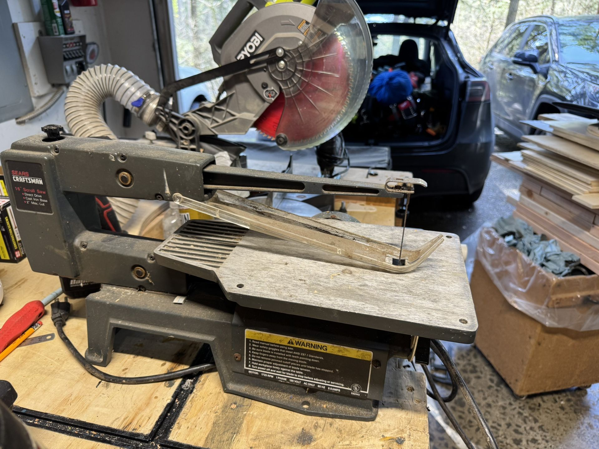 Craftsman Scroll Saw