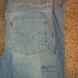 Mens Levi's Carpenter Jeans Size 40x36