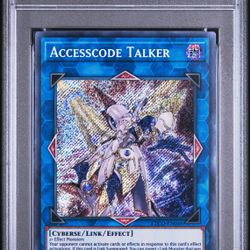 ACCESSCODE TALKER SECRET RARE ETERNITY CODE PSA 10