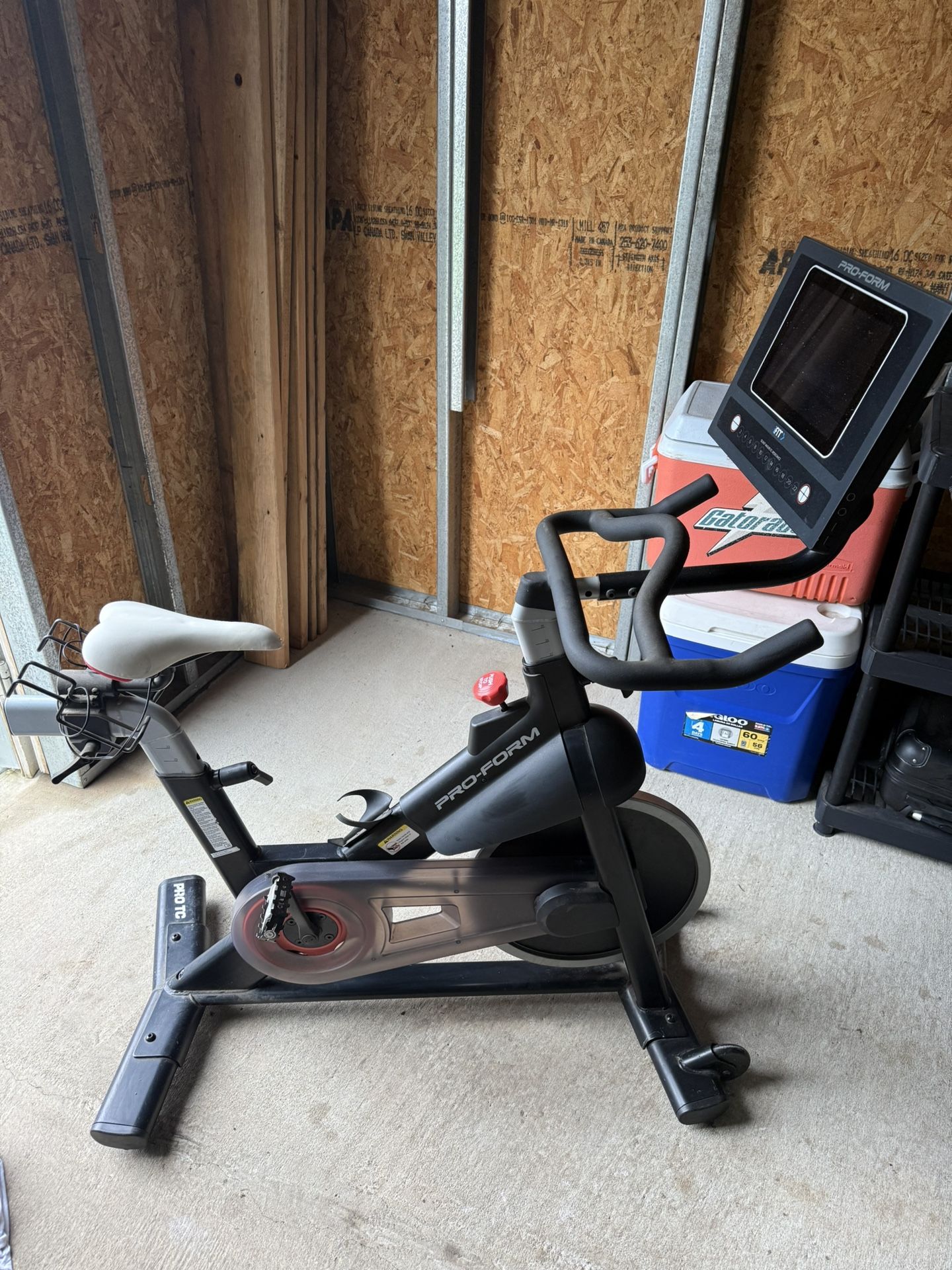 Proform Exercise bike With Touch Screen Dispay