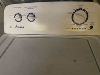 Amana washer and dryer set 175 OBO