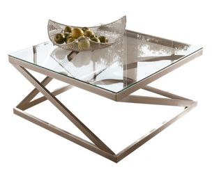 Gorgeous Coffee Table - Metal and Glass