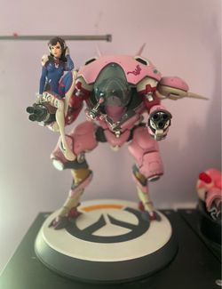 DVA Overwatch Statue.