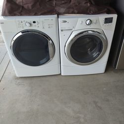 Washer and dryer whirlpool front loaders