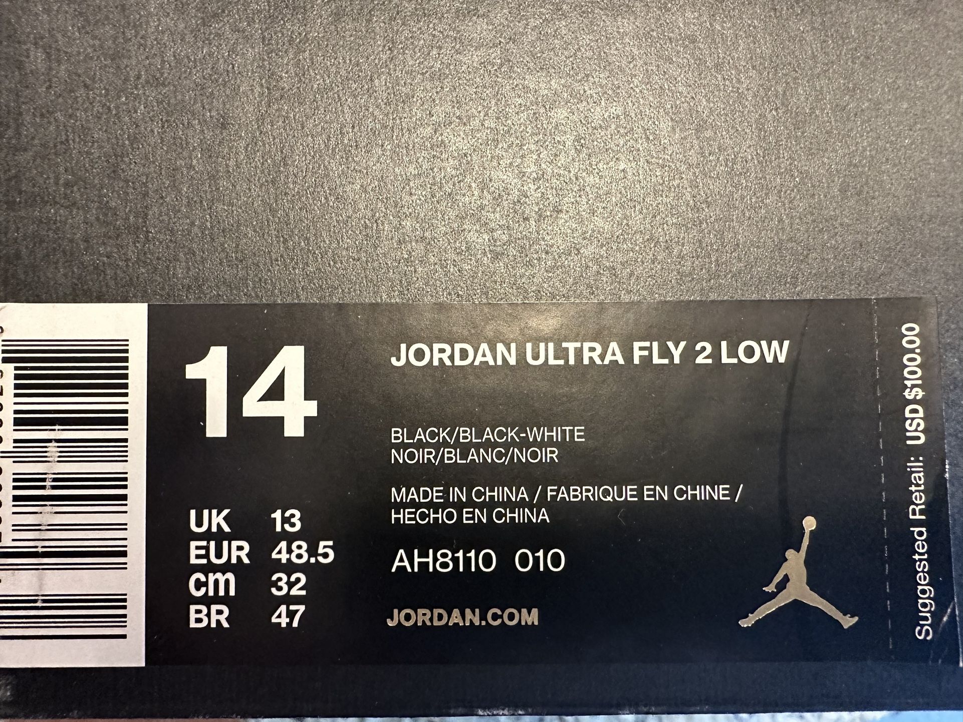 Jordan ultra fly outlet noir