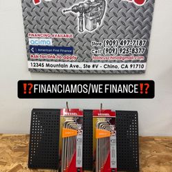 VESSEL Ball Point Wrench 9pc Set(EACH)**(FINANCIAMOS/WE FINANCE)**