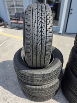 255 60 18 SET OF 4 GOODYEAR (S180) EAGLE ENFORCER  95% TREAD 30 DAY WARRANTY
