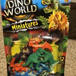 Dino world miniature dinosaurs