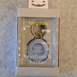 heyday™ brand Apple AirTag holder keychain.   New