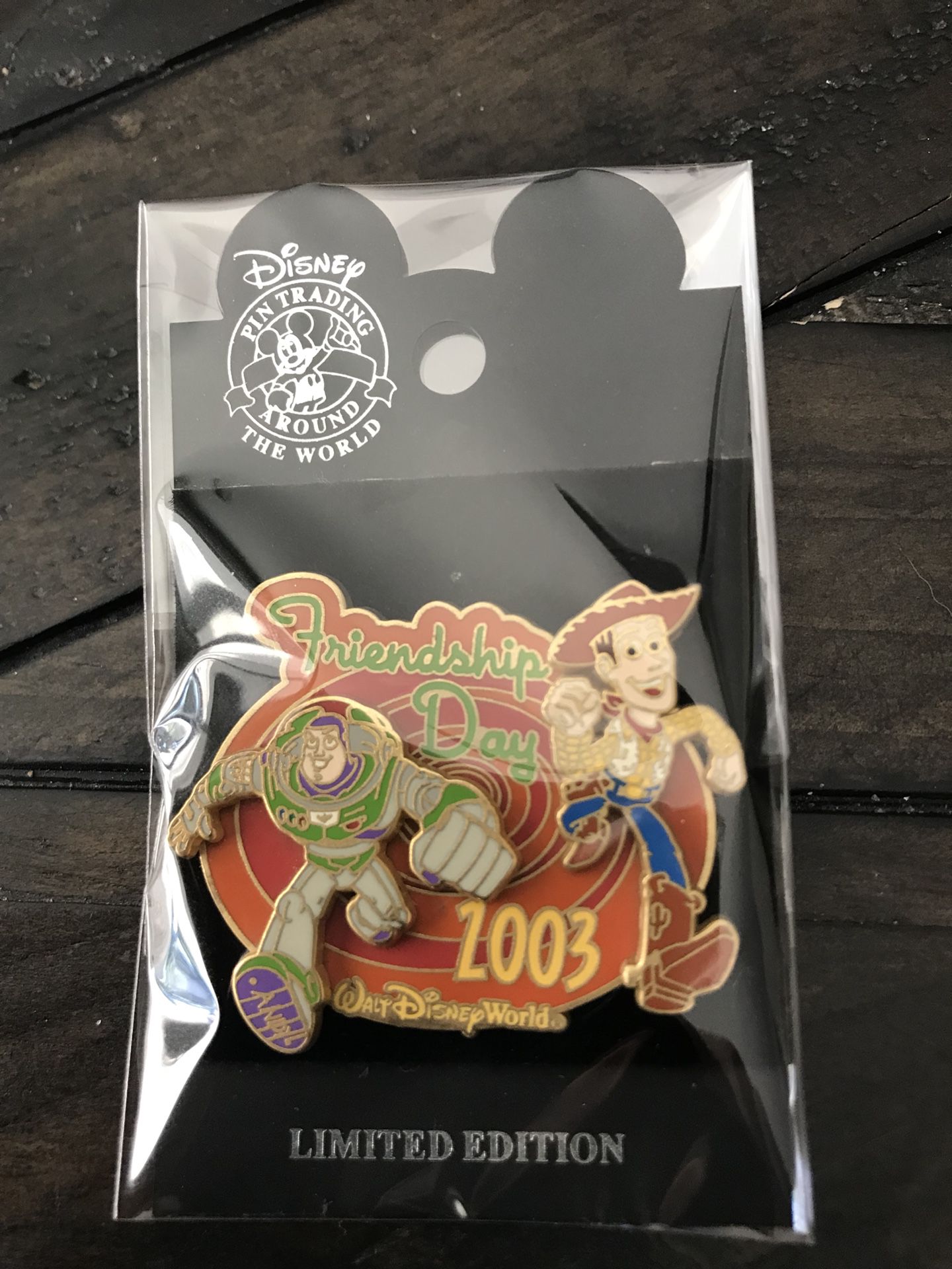 Friendship Day Woody and Buzz Disney Pin