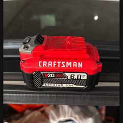 Craftsman V20 6.0ah Battery 