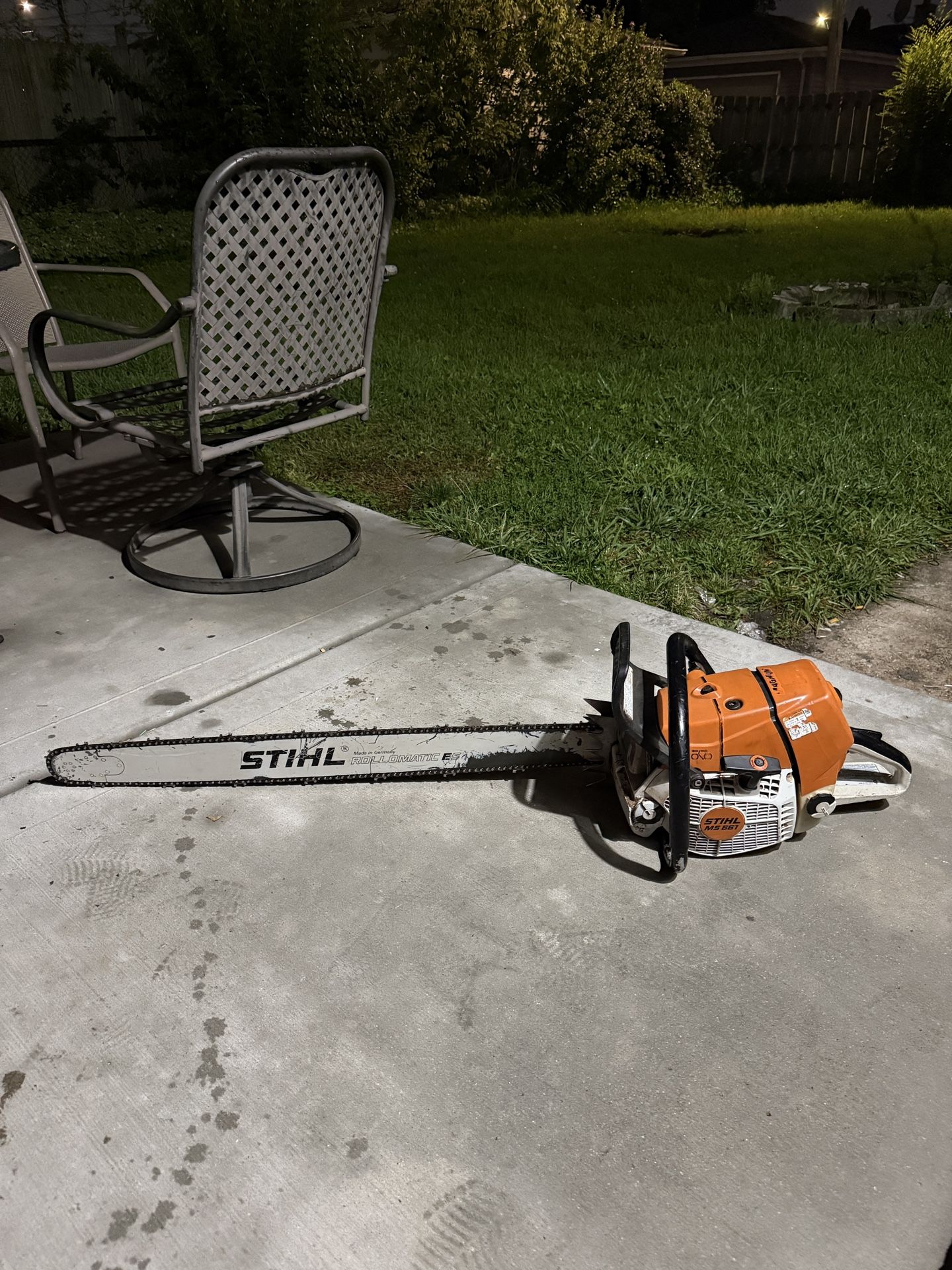 STIHL MS661 CHAIN SAW