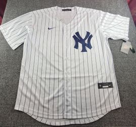 New York Yankees Aaron Judge Home White Oin Stripes Medium - 3XL Baseball Jerseys