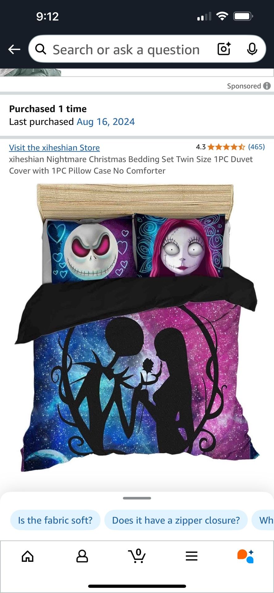 Nightmare Before Christmas Room Decor Set Everything $170