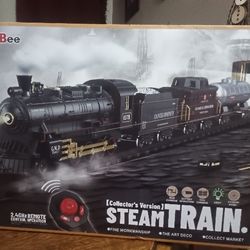 A Real Steam Train With Smoke Light And Horn!