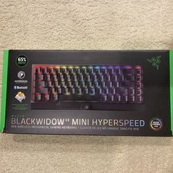Razer Blackwidow v3 Mini Hyperspeed Gaming Keyboard (accepting offers and trades)