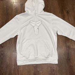 Nike white Kobe Bryant Dri-Fit hoodie size Large 