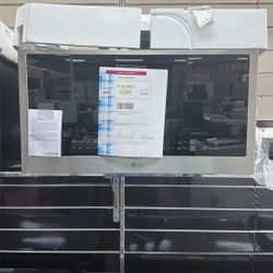 LG 2.0 cu ft Over-the-Range Microwave Oven with EasyClean? (Model MVEL2033F) Dimensions (W x H x D): 29.88 x 16.44 x 15.38