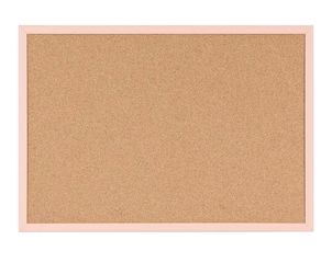 Pastel cork bulletin board