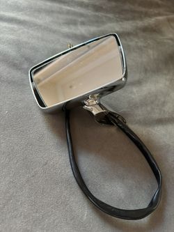 New 1965 Left Driver Side Rear View Mirror In Box 