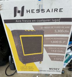 Hessaire  3-Speed Portable Evaporative Cooler (Brand New)