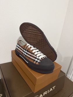 Burberry Shoes Dark Brown
