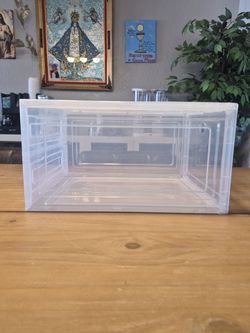 Clear Shoe Boxes