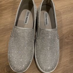 Silver Sparkly Shoes