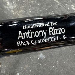 Marucci baseball bat handcrafted for Anthony Rizzo