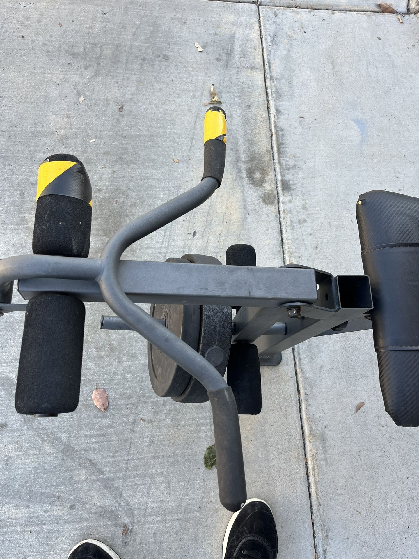 Bench Press  Bar And Weights 65 Lbs