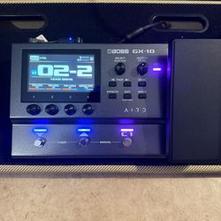 Boss GX-10 Multi Effect Pedal With Bluetooth Upgrade 