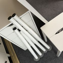 White IKEA Vanity/Desk Combo