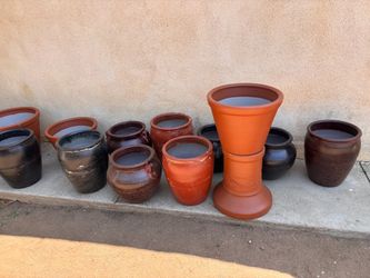 Terracotta pots