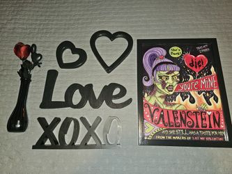 Valentines's Goth decors